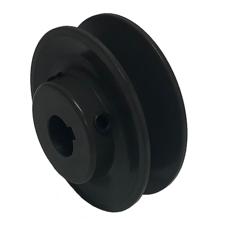 Finished Bore 1 Groove V-Belt Pulley 3.15 Inch OD